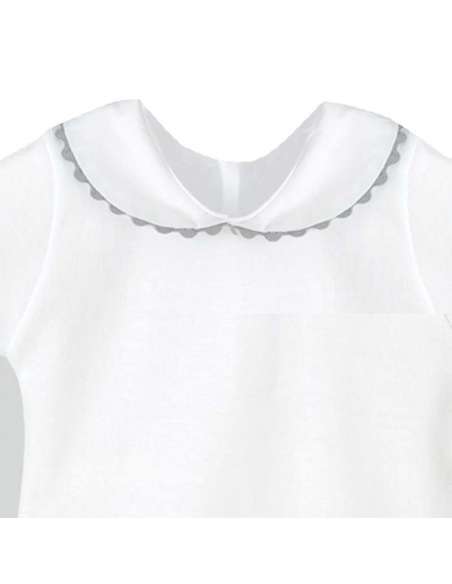 19019 BODY M/CORTA CUELLO PICONELA MARCA CALAMARO