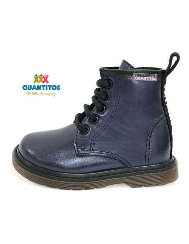 BOOTS IN LEATHER 21-60 NAVY