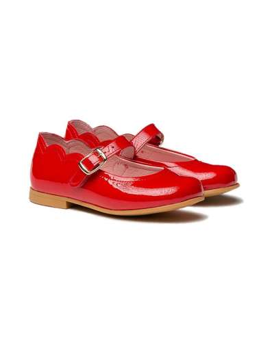 Mary Janes Patent Leather AngelitoS 1100 red