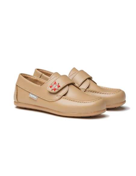 Náutico Velcro AngelitoS 522 camel