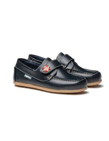 Boat shoes Velcro AngelitoS 522 navy