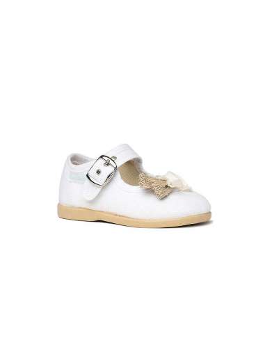 Mary Janes Canvas 114 white