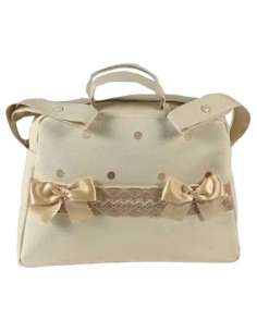 LIRA BEIGE BOLSO DE POLIPIEL DE BEBÉ