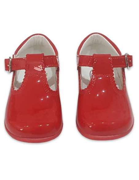 PEPITO EN PIEL CHAROL BAMBI 463 ROJO