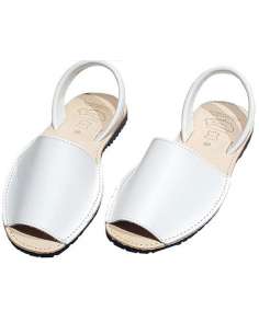 SPANISH AVARCAS IN LEATHER WHETI´S 314 WHITE