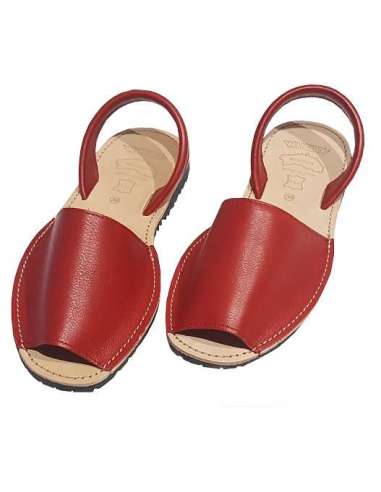 SPANISH AVARCAS IN LEATHER WHETI´S 314 RED