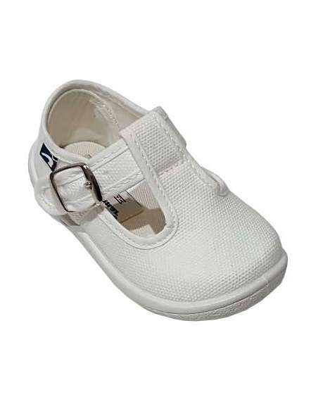 BOYS CANVAS 8006 WHITE