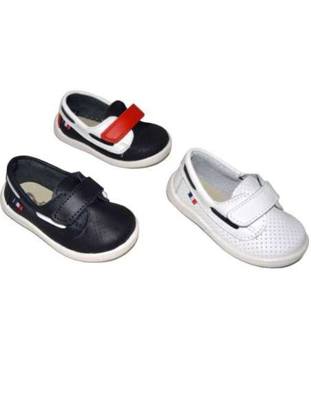 BOAT SHOES IN LEATHER 8011