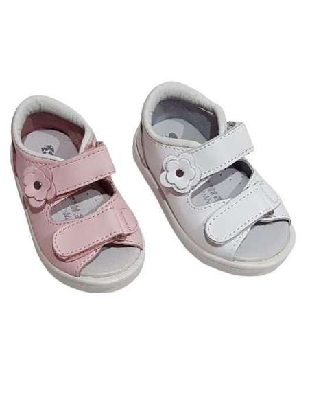 GIRLS SANDALS IN LEATHER 8020