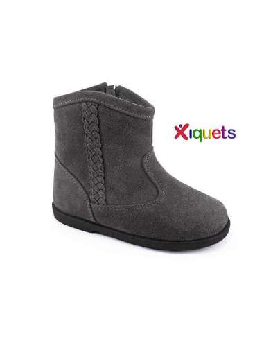 Boots in suede Xiquets 43801 grey