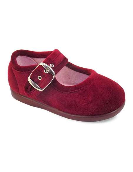Slipper Mercedita Michu 1060 Burgundy