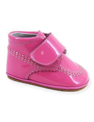 PRAM SHOES IN PATENT LEATHER ALADINO 626 FUXIA