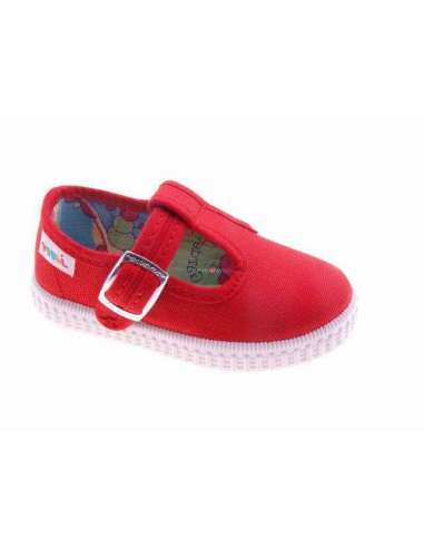Canvas T-Bar Javer 61 red