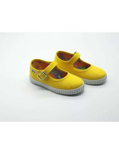Canvas Mary Janes Javer 62 yellow