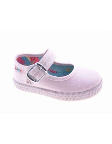 Canvas Mary Janes Javer 62 white