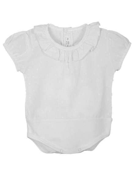 19034 BLANCO BODY CAMISA PLUMETI MARCA CALAMARO