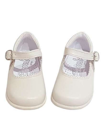 Mercedes en piel Bambi beig 457