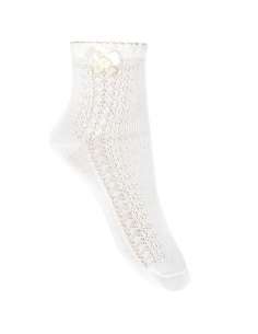27094  WHITE  SHORT SOCKS BRAND CONDOR