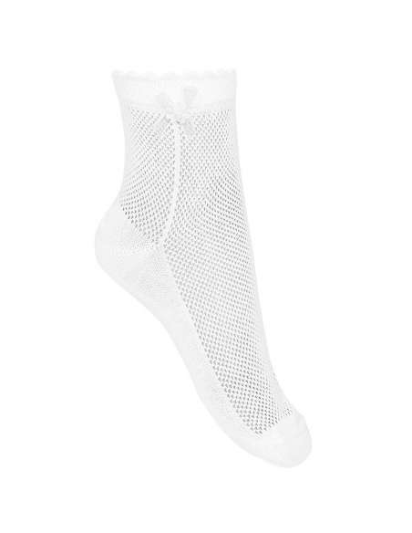 27814  WHITE  SHORT SOCKS BRAND CONDOR