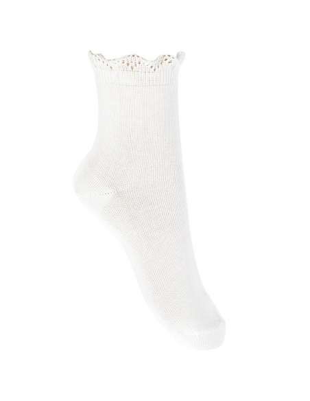 23624  WHITE  SHORT SOCKS BRAND CONDOR