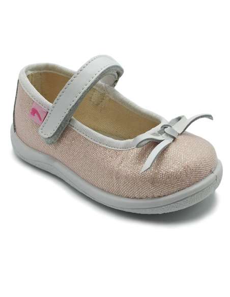 CANVAS MARY JANES DEYMAR 8115 WHITE/PINK