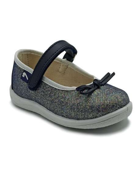 CANVAS MARY JANES DEYMAR 8115 BLANCO/MARINO