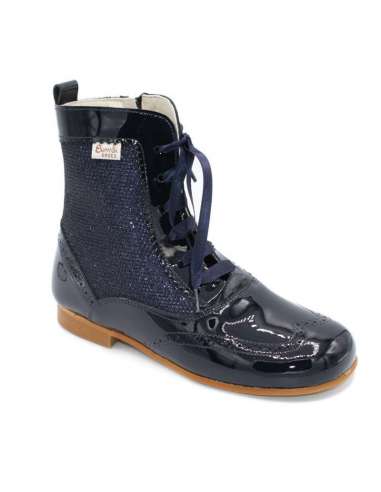 Glitter boots Bambi navy 4956