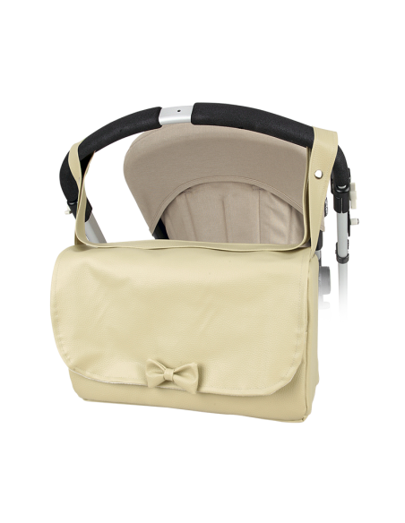 161107222C BEIGE BABY-BAG IN POLIPIEL