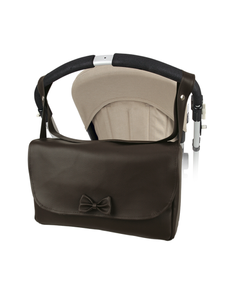 161107222C BLACK BABY-BAG IN POLIPIEL