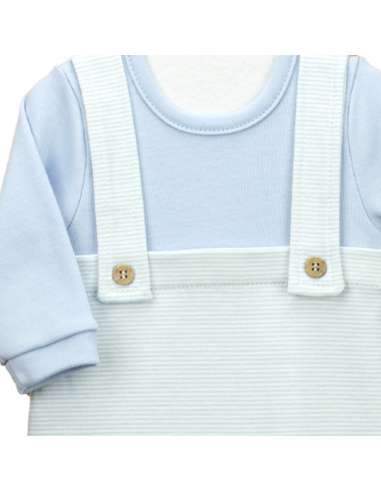 B12173 CELESTE PELELE BEBE  MARCA BABIDU