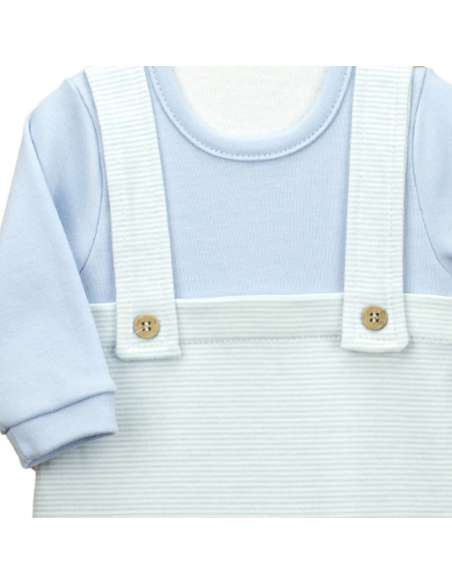 B12173 CELESTE PELELE BEBE  MARCA BABIDU