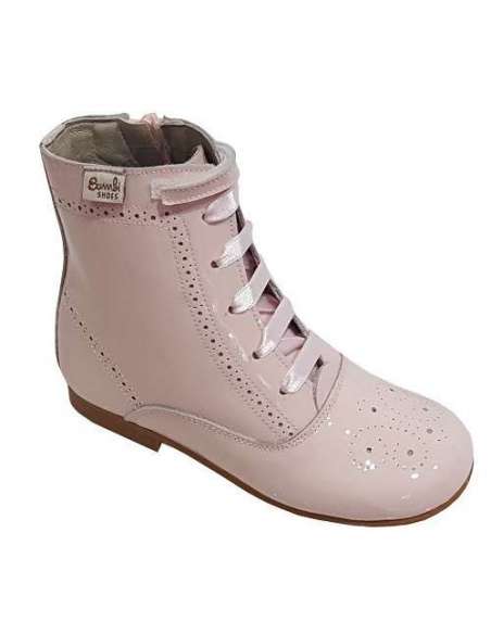 Pascuala de charol Bambi rosa 4253