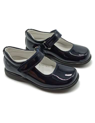 6273 School shoes in patent leather