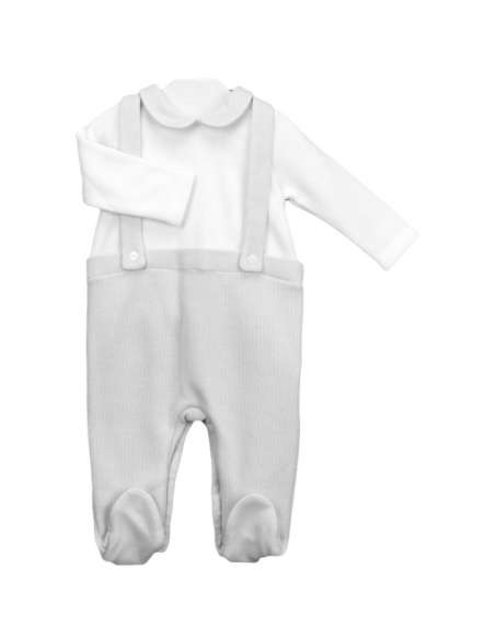 B11365 GRIS PELELE BEBE  MARCA BABIDU