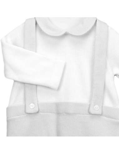 B11365 GRIS PELELE BEBE  MARCA BABIDU