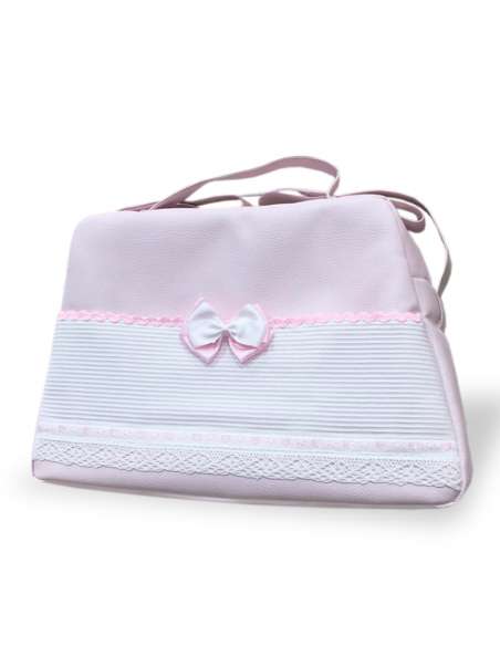 NEREA PINK BABY-BAG IN POLIPIEL