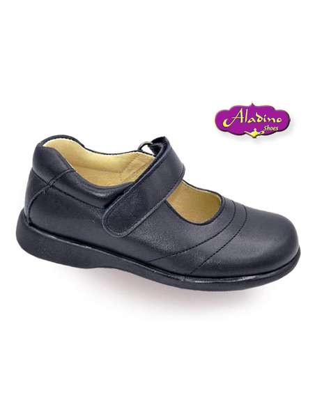 Mercedita Colegial Clásica Aladino 402 negro