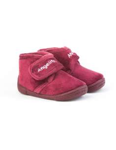 Slipper T-Bars AngelitoS 130 Burgundy