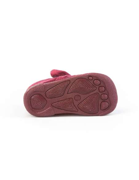 Slipper T-Bars AngelitoS 130 Burgundy