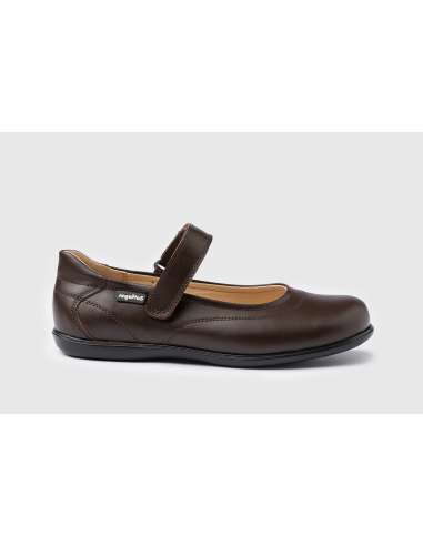 Mary Janes School Shoes AngelitoS 460 chocolate