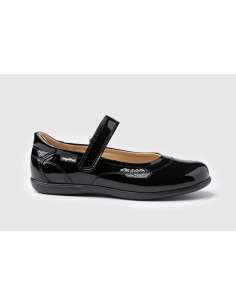 Mary Janes School Shoes AngelitoS 459 Patent black