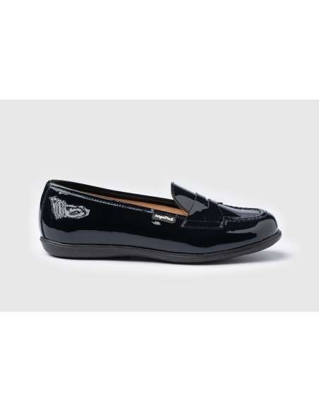 Mocasín Antifaz AngelitoS 468 charol navy