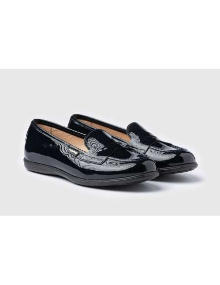 Mocasín Antifaz AngelitoS 468 charol navy