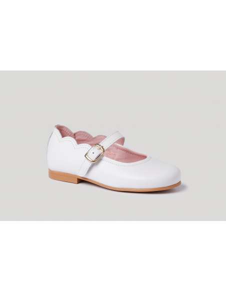 Merceditas Piel AngelitoS 1103 blanco