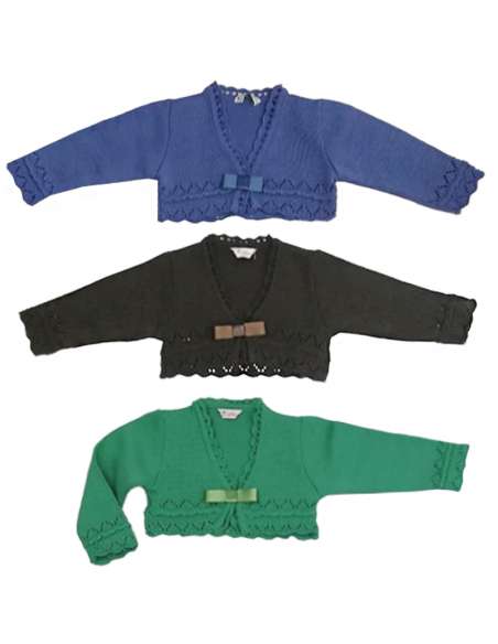 C152105090 CHAQUETA PERLÉ NIÑA