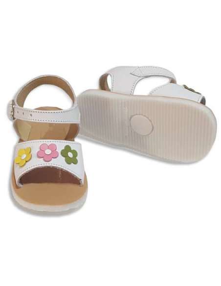 SANDALIA INFANTIL EN PIEL 9042 MULTY