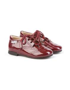 Inglesito Patent Leather AngelitoS 1505 Burgundy
