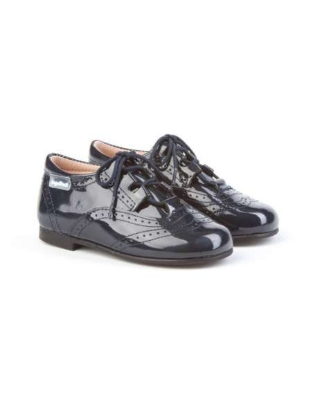 Inglesito Patent Leather AngelitoS 1505 Navy