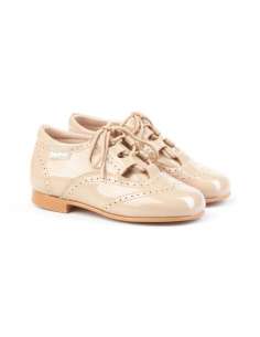 Inglesito Patent Leather AngelitoS 1505 Camel