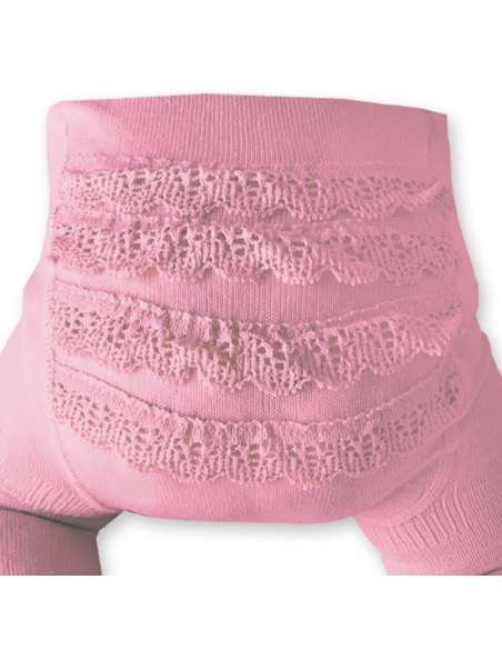 24271 ROSA PALO BABY LACE BOTTOM TIGHTS BRAND CONDOR